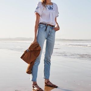 Madewell Perfect Summer Jean in Fitzgerald wash